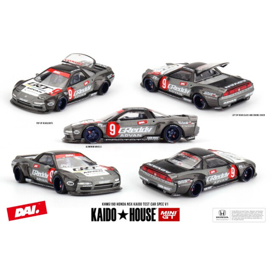 MINI GT 1/64 ホンダ NSX Kaido Test Car Spec V1(左ハンドル)