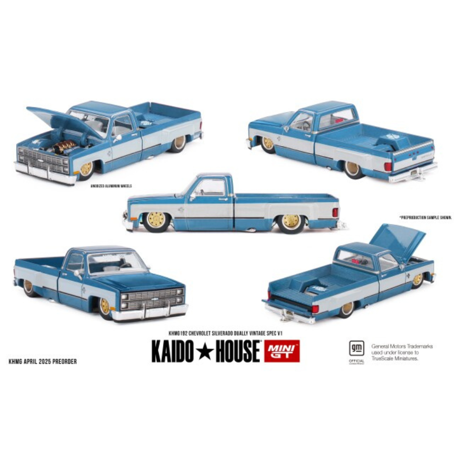 MINI GT 1/64 シボレー シルバラード デューリーヴィンテージ Spec V1(左ハンドル)
