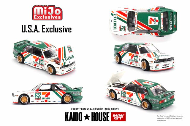 MINI GT 1/64 BMW M3 KAIDO WORKS Larry Chen V1(左ハンドル) 北米限定