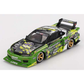 再入荷 MINI GT 1/64 Nissan シルビア(S15) LB-Super Silhouette #555 V2 2024 Formula Drift Japan(右ハンドル)