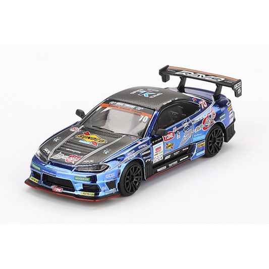 再入荷 MINI GT 1/64 Nissan シルビア (S15) D1 GP 2023 #70 D-MAX RACING(右ハンドル) 日本限定