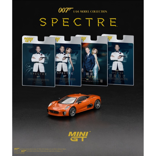 MINI GT 1/64 Jaguar C-X75 "Spectre" (2015) Dutch Edition Package