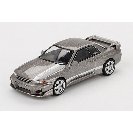 再入荷 MINI GT 1/64 Nissan スカイライン GT-R R32 Veilside コンバット C-I Veilside コンバットグレー(右ハンドル)