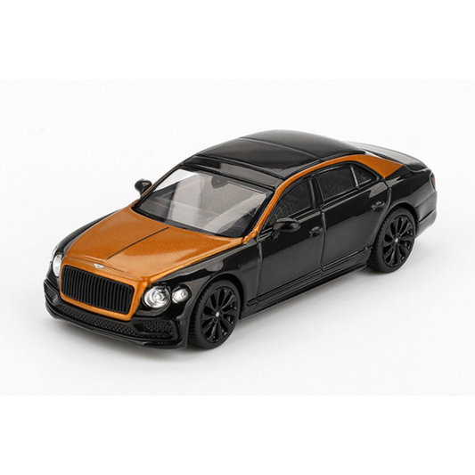 MINI GT 1/64 ベントレー フライングスパー Neptune Orange Flame / Onyx(左ハンドル)