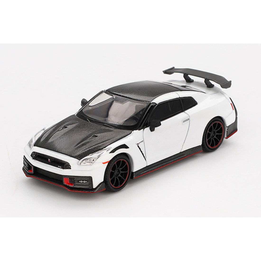 再入荷 MINI GT 1/64 Nissan GT-R Nismo 2024 ブリリアントホワイトパール (右ハンドル)