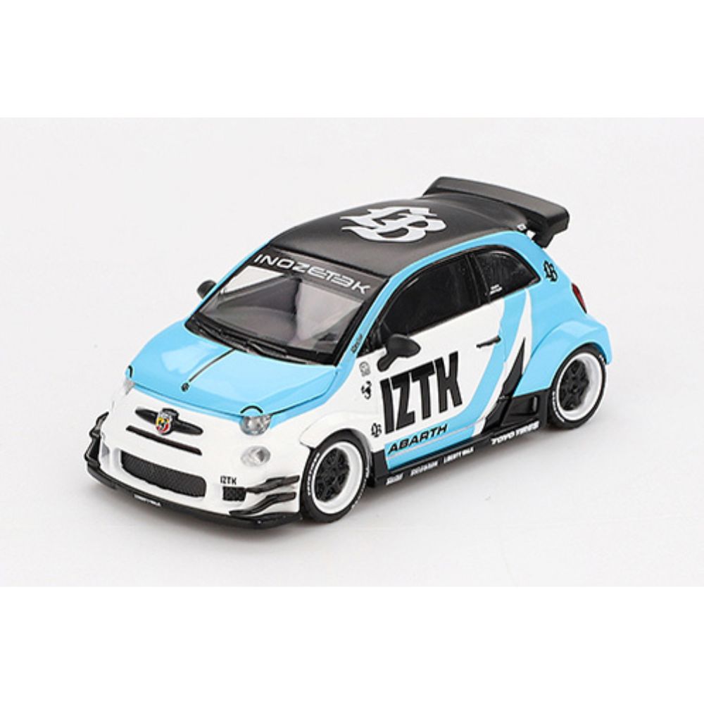 MINI GT 1/64 アバルト 595 LB-WORKS x Abas Works IZTK(左ハンドル)