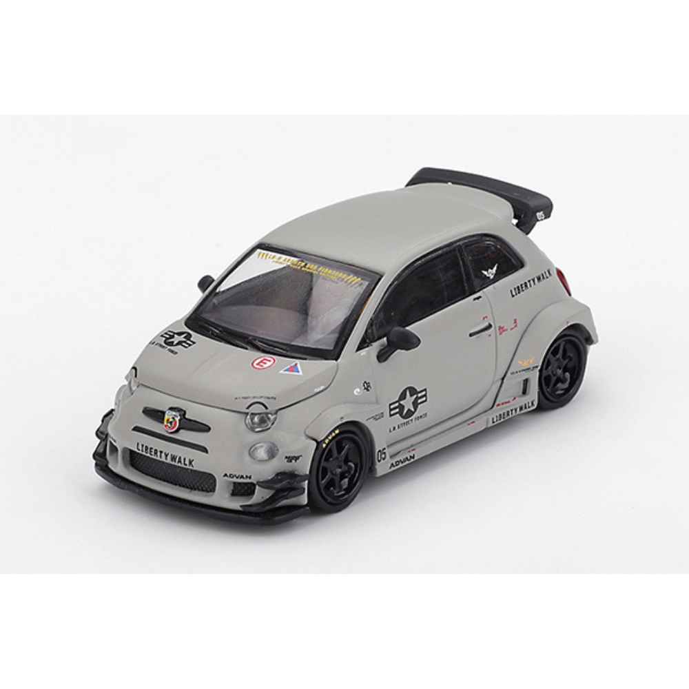 MINI GT 1/64 アバルト 595 LB-WORKS x Abas Works Fighters(左ハンドル)
