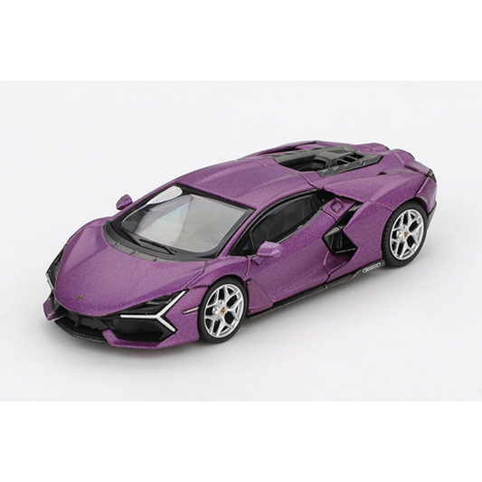 MINI GT 1/64 ランボルギーニ レヴエルト Viola 30th Matte(パープル)(左ハンドル)