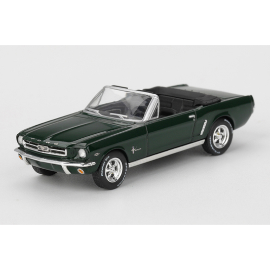 MINI GT 1/64 フォード マスタング コンバーチブル 1964 ハイライトグリーン(左ハンドル)