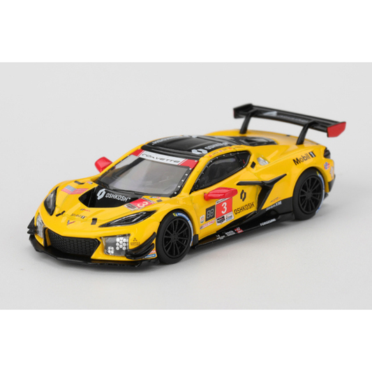 MINI GT 1/64 シボレー コルベット Z06 GT3.R IMSA デイトナ24時間 2025 #3 Corvette Racing by Pratt Miller Motorsports