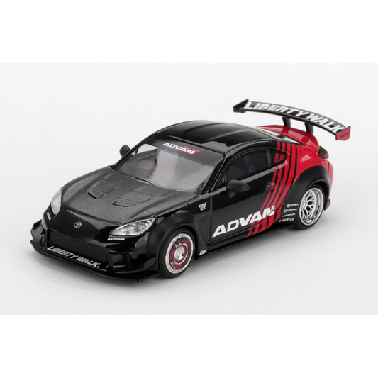 MINI GT 1/64 Toyota GR86 LB★Nation Advan(右ハンドル)