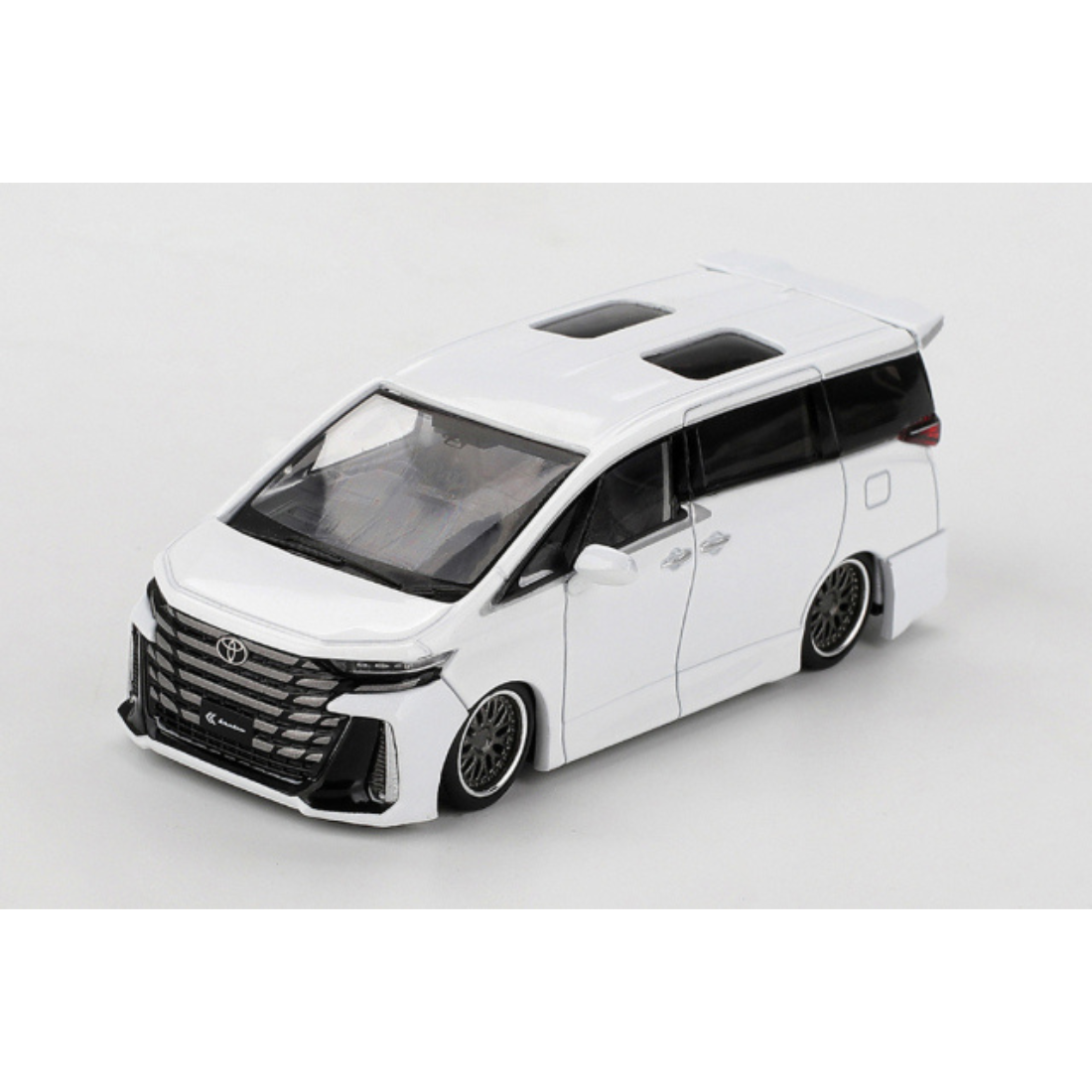 MINI GT 1/64 Toyota ヴェルファイア 40 KUHL ホワイト(右ハンドル)