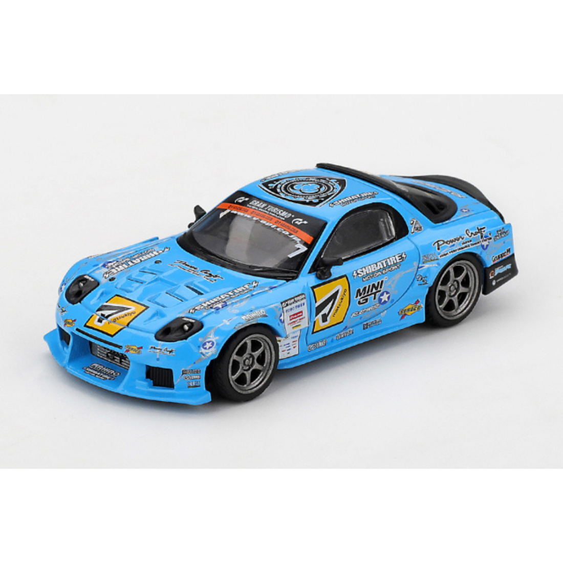 再入荷 MINI GT 1/64 マツダ RX-7 RE雨宮 2025 D1 GP(右ハンドル)