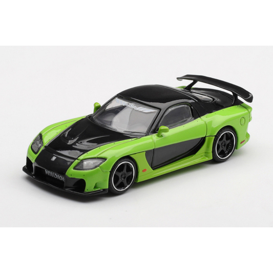 MINI GT 1/64 マツダ RX-7 VeilSide Fortune7 Green(右ハンドル)
