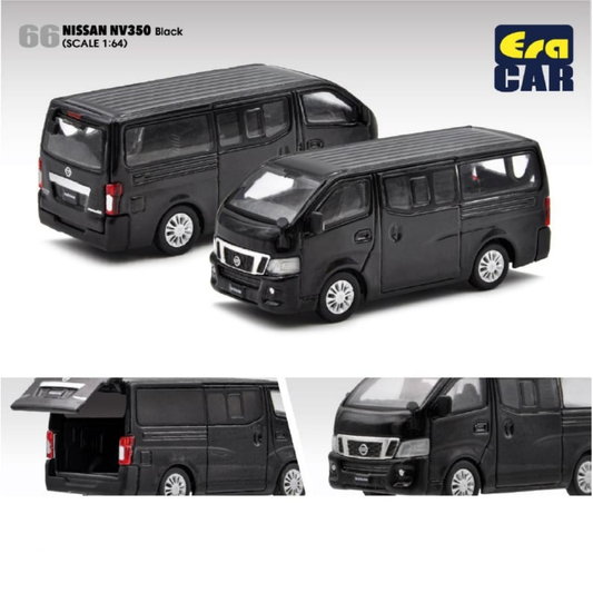 EraCAR 1/64 66 日産 キャラバン NV350 ブラック