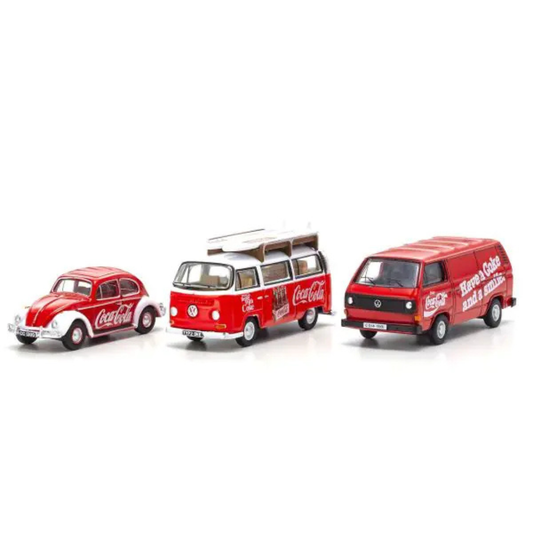 OXFORD 1/76 VW セット 3台セット コカ・コーラ
