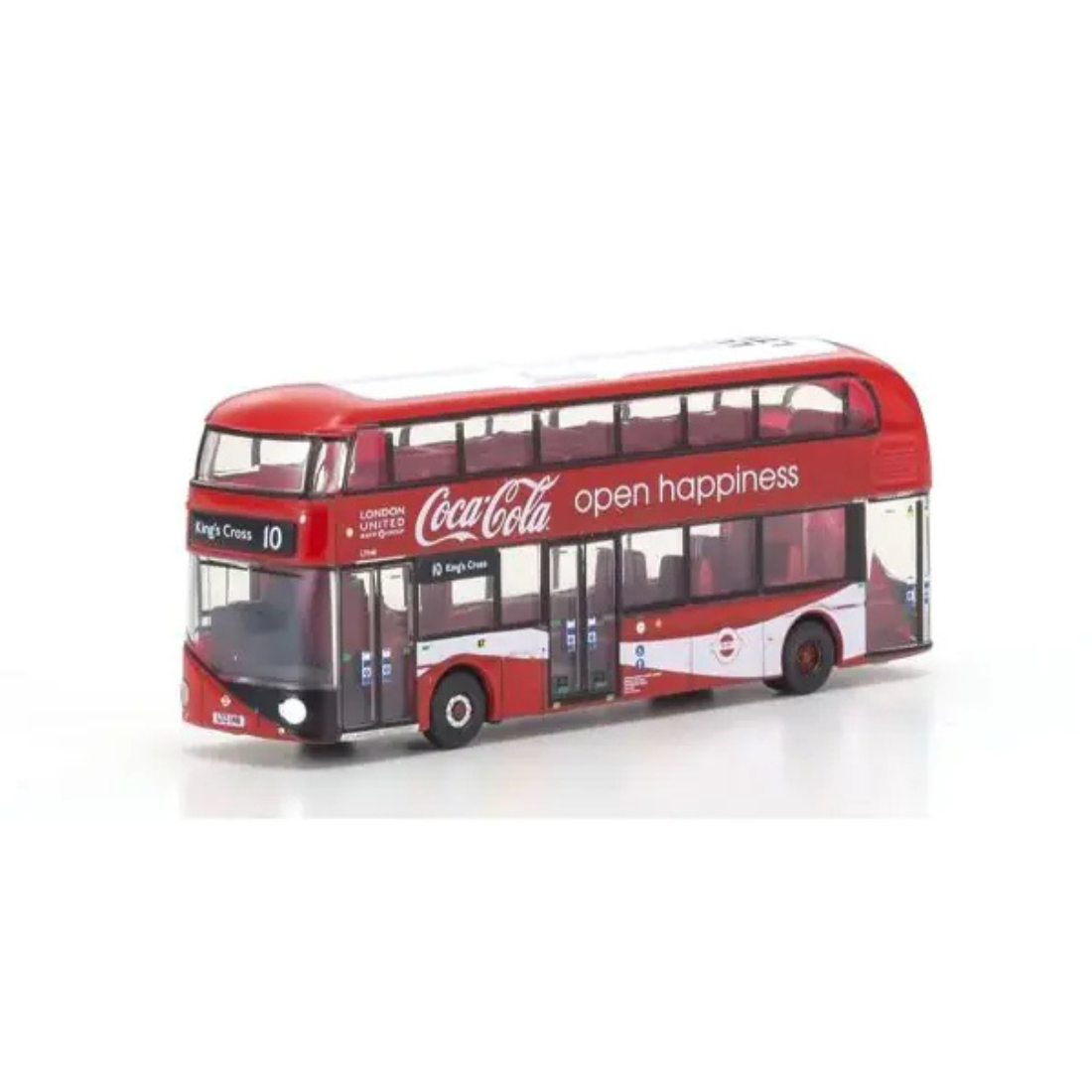 OXFORD 1/148 ニュー ルートマスター ロンドン ユナイテッド バス コカ・コーラ