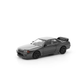 POP RACE 1/64 R32 GT-R DARK CHROME