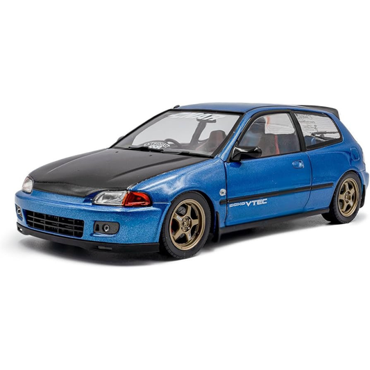 Solido 1/18 Honda Civic (EG6) Solido Works 1991 Blue