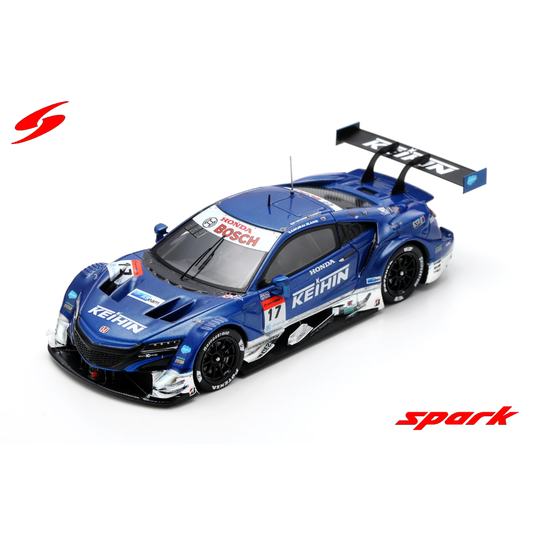 Spark 1/43 KEIHIN NSX-GT No.17 KEIHIN REAL RACING GT500 SUPER GT 2020 Koudai Tsukakoshi - Bertrand Baguette