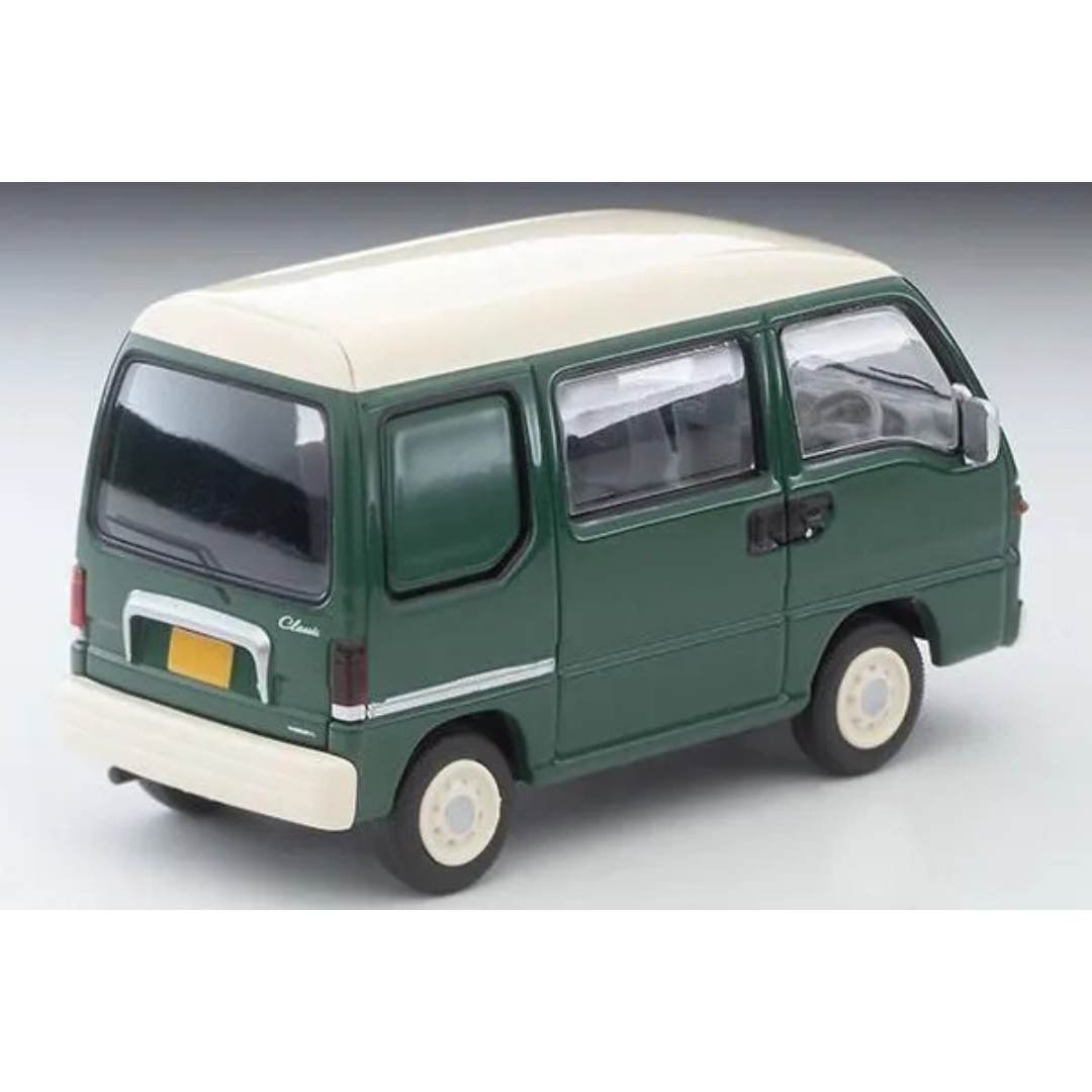 トミカリミテッドヴィンテージ ネオ 1/64 スバル サンバー ディアス クラシック（緑／クリーム）96年式