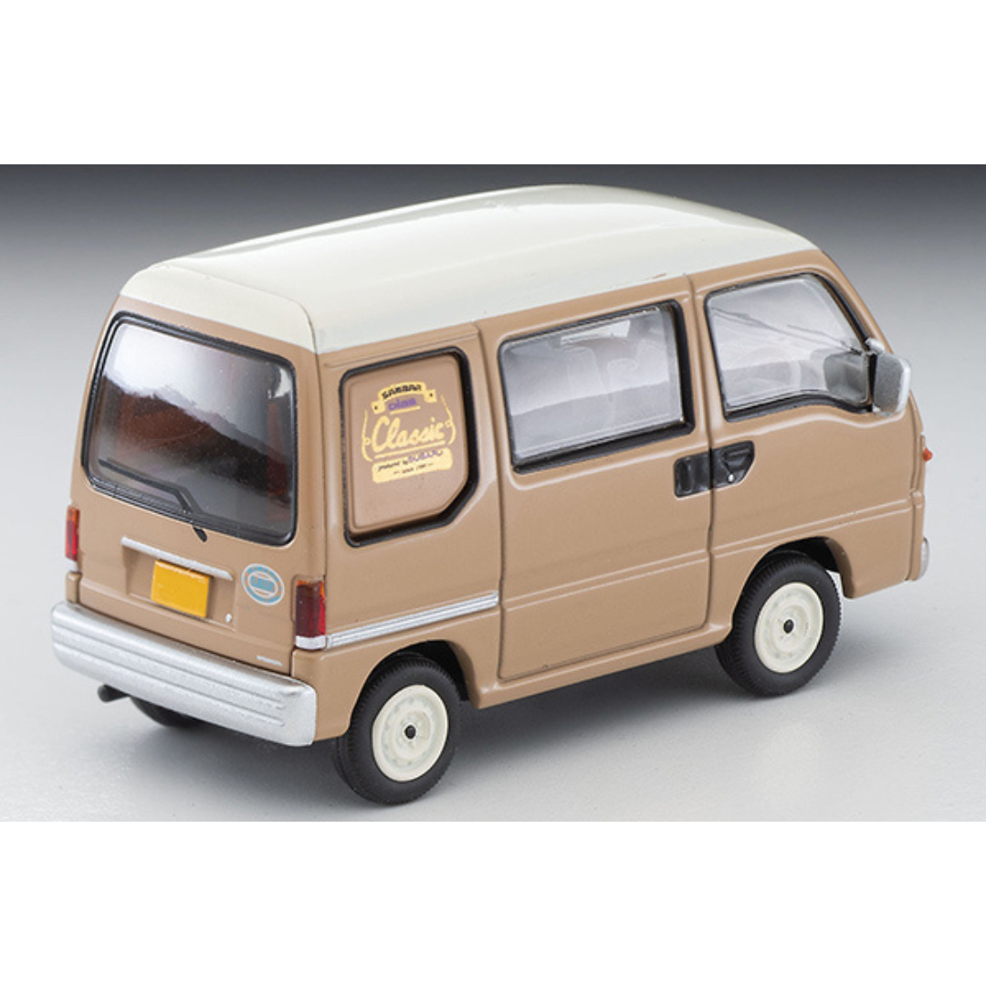 トミカリミテッドヴィンテージ 1/64 スバル サンバー ディアス クラシック 94年式（セピア／白）