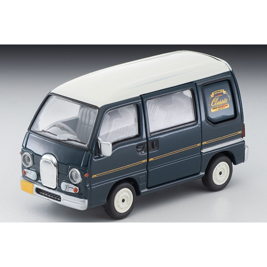 トミカリミテッドヴィンテージ 1/64 スバル サンバー ディアス クラシック 94年式（紺／白）