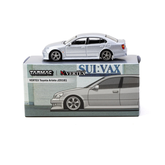 ターマック 1/64 VERTEX トヨタ アリスト JZS161 シルバー