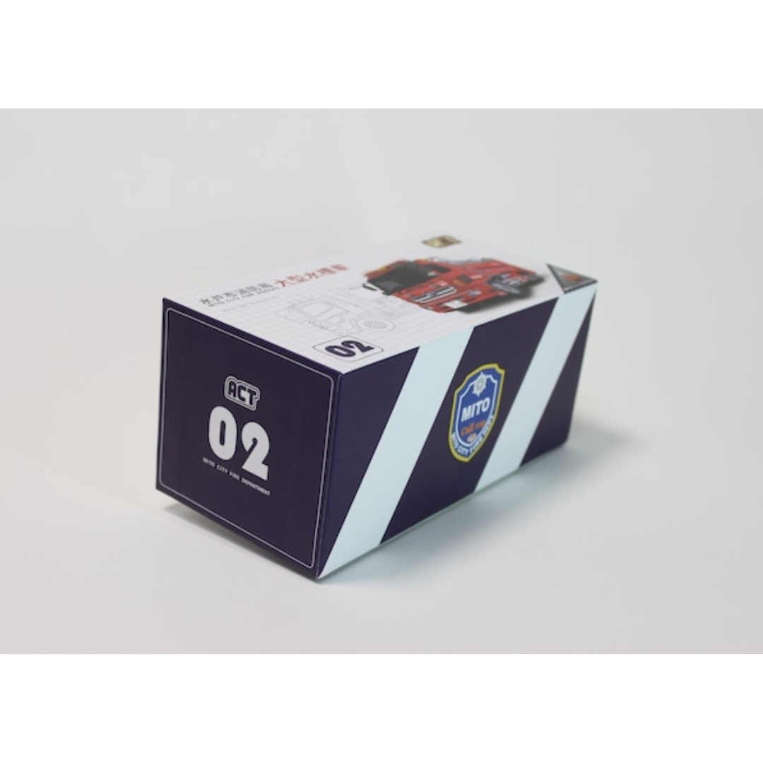 ACTCAR 1/64スケール　水戸市消防局　大型水槽車（桜水）Limited 500pcs　