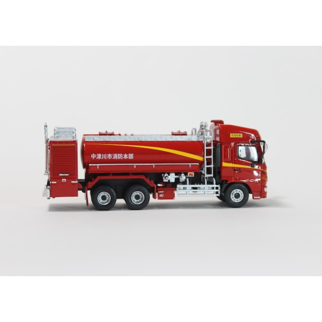 ACTCAR 1/64スケール 岐阜県中津川市消防本部 大型水槽車（ハイルーフ） 隊員フィギュア付 限定生産品250台