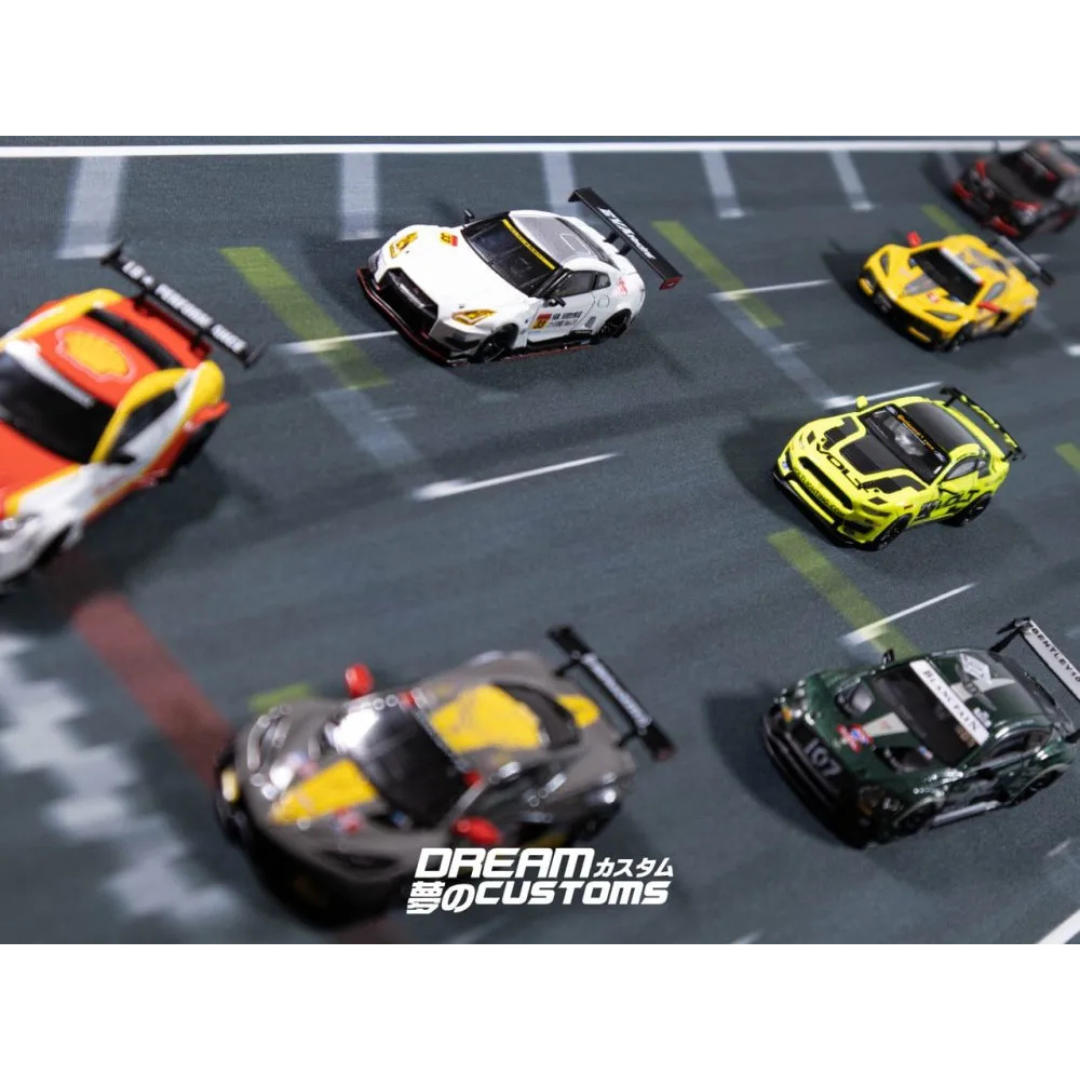 デスクトップジオラマ レーストラックスタート モーションタイプ Race Start XL Desktop Diorama 900mm×400mm 収納袋付き